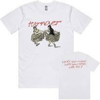 DIZZY TEE TURNOVER Grupės Roko Grupės Marškinėliai Grunge Mada Unisex Gatvės Drabužiai Vasariniai Medvilniniai Vyriški Marškinėliai Hip Hop Vyriškas Marškinėlis XS balta