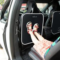 Apsauga nuo įbrėžimų automobilio sėdynės nugarėlės - Saugo sėdynės nugarėlę juoda