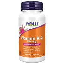 Now Foods Vitaminas K2 MK-4 100 mcg - 100 kapsulių