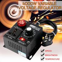 4000W Kintamos įtampos reguliatorius Variklio greičio Ventiliatoriaus valdymo valdiklis AC 220V