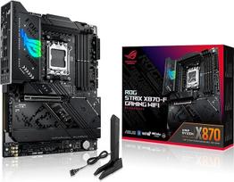 ASUS ROG Strix X870-F Gaming WiFi pagrindinė plokštė Socket AM5 (AMD, X870, ATX, 16+2+2 maitinimo pakopos, Dynamic OC Switcher, Core Flex, DDR5, WiFi 7, M.2, PCIe 5.0)