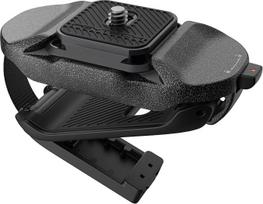 PGYTECH Beetle Camera Clip V2 su plokštele, skirta "Sony", "Nikon", "Fuji", DSLR/SLR, "Arca" greito atleidimo plokštelė, skirta veiksmo kamerų kuprinės dirželio laikikliui