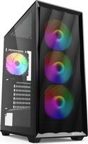 Sharkoon VK4 Rainbow Black, ATX kompiuterio korpusas