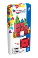 MAGNA-TILES MICROMAGS Kelioninis konstruktorius, 26 det.