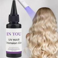 Nematomi UV plaukų klijai 30g (1,06 uncijos),Atsparus vandeniui ir greitai džiūstantis nepriekaištingam sukibimui, Salono Pro ilgai išliekantis natūralus efektas 30g