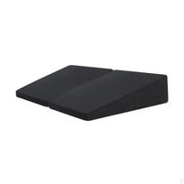 Automobilio sėdynės pleišto išlyginimo pagalvėlė Kampuotas dizainas Patogi kelionė Neslystanti Universali atrama 2 Pack black