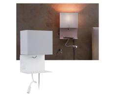 Paulmann 78913 - LED/2,5W + 1xE27/40W Sieninis šviestuvas su USB MERANI 230V