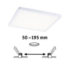 Paulmann 93060 - LED/16W IP44 reguliuojamas vonios įleidžiamas šviestuvas AREO 230V