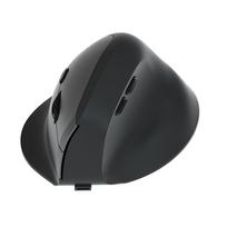 Belaidė „Bluetooth“ pelė 2.4G Ergonominė pelė 1600DPI 6 mygtukų tyli įkraunama pelė su USB imtuvu, skirta nešiojamam kompiuteriui
