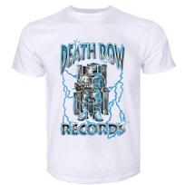 Death Row Records Airbrush Tee Slim Fit Male Summer Tee Top Brand Cotton T-shirt Drop Shipping S