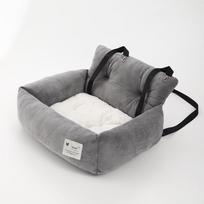 Visų sezonų universalus automobilio sėdynės užvalkalas augintiniams: Šuns narvas ir lova su rankena Small 44*35*27cm 0.67kg