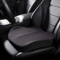 Ventilated Memory Foam Seat Cushion: Universal, Breathable, Height-Boosting Pad for Car or Office Package Size 42/42/3 cm vyšnių žiedų rožinė spalva
