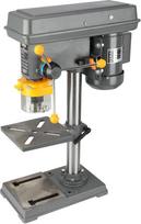 "Hoteche" stalinis gręžimo stovas 500 W 230 V 9 greičių 280-2350 aps/min Max. Gręžimo skersmuo 16 mm 50 mm Suklio eiga MT2 Idealiai tinka tiksliems gręžimo darbams Stabili įranga 610 mm aukščio