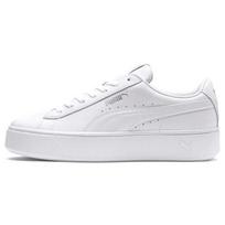 Puma Vikky Stacked Balti Sidabriniai Moteriški Kedai 369143-02 40 white