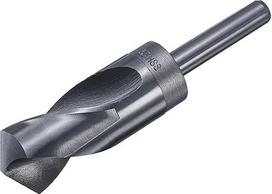 34 mm grąžtas su 1/2" sumažintu kotu 9341 greitapjovio plieno suktuko grąžtas HSS Nitridas Juoda apdaila 135° plienui, aliuminio lydiniui, medienai, plastikui