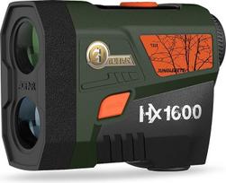 AOFAR HX1600 lazerinis tolimatis medžioklei 1600Y, OLED dviejų spalvų (95 % apšvietimas), kampinis ir horizontalus atstumas, atstumas / skenavimas / greitis, IPX4, 0,3 s greitas matavimas, skirtas medžiotojams ir lauko gyvūnams