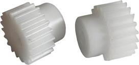 GTPBAO 2 POM cilindrinės pavaros 0,5 modulio 40 dantų plastikinė cilindrinė pavara su lygiu 0,5 m 40 dantų tiesių dantų krumpliaračio vairavimo įranga (8 mm skylė)