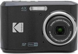 KODAK Pixpro FZ45-16,44 megapikselių skaitmeninis kompaktiškas fotoaparatas, 4 kartus optiškai priartinantis vaizdą, 2,7 colių LCD ekranas, 720p HD vaizdo įrašas, AA baterija - juodas