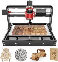 Twotrees TTC 3018 Pro CNC frezavimo staklės, patobulintos 3 ašių metalo graviravimo staklės, skirtos medienai/akrilui/MDF/nailonui, 300 x 180 x 40 mm darbinis plotas