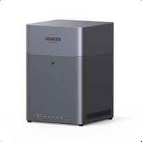 UGREEN NASync DH4300 Plus 4 lizdų stalinis NAS, RK3588C SoC, 2,5GbE LAN prievadas, 8GB LPDDR4X RAM, NFC vieno prisilietimo ryšys, dirbtinio intelekto šeimų ir kūdikių albumas, asmeninis debesis namams ir biurui (be disko)