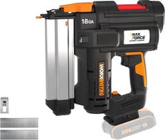WORX WX842.9 Nitro 20V 18GA akumuliatorinis vinių pjaustytuvas - 80 vinių per minutę - 15-50 mm vinių - didelio efektyvumo belaidis vinių pjaustytuvas - be įrankio užveržiamas - be akumuliatoriaus ir įkroviklio