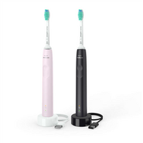PHILIPS | Sonicare Electric Toothbrush | HX3675/15 | Rechargeable | For adults | 2 brush heads included | 1 brushing mode | Sonic technology | Black/Pink