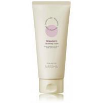 Missha Deep Cleansing Foam Creamy Latte Strawberry valomosios veido putos su braškių ekstraktu - 172 ml.