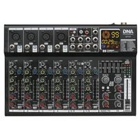 DNA GFX8 analoginis garso maišytuvas 8 kanalų Bluetooth USB MP3 Phantom +48V drožlių plokštė