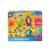 NICK JR. Ready Steady Dough pašėlusių personažų plastelino rinkinys, 318-13177