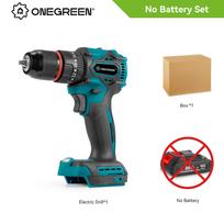 ONEGREEN 1200W 480N.M Sukimo momento bešepetėlinis elektrinis smūginis suktuvas 20 pavarų Akumuliatorinis atsuktuvas Įrankiai Makita 18V baterijai Without Battery