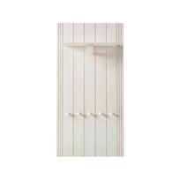 Baltos spalvos iš pušies masyvo koridoriaus baldas 60x120x25 cm Anita – Støraa