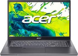 "acer Aspire 17" (A17-51M-503B) nešiojamasis kompiuteris, 17 colių FHD IPS ekranas, "Intel Core i5-1334U", 16GB RAM, 512GB SSD, "Intel Iris Xe" grafika, "Windows 11", QWERTZ klaviatūra, pilkos spalvos
