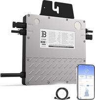 "BENY Micro Inverter" 800 W balkono elektrinė 800 W elektros tinklo inverteris su WLAN, programėlės valdymas Inverteris nuo 800 W iki 600 W, reguliuojamas IP67, atsparus vandeniui 5 m ilgio jungiamasis kabelis "Plug and Play