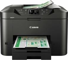 "Canon MAXIFY MB2755" (A4) Spalvotas rašalinis daugiafunkcinis spausdintuvas (spausdinimas / kopijavimas / skenavimas / faksimilinis spausdinimas) 7,5 cm jutiklinis ekranas 24 psl. per minutę (vienspalvis) 15,5 psl. per minutę (spalvotas) 20 000 (MDC)