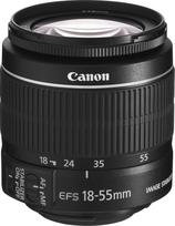 "Canon EF-S" priartinantis objektyvas 18 mm - 55 mm - f/3,5-5,6 IS MK II