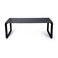 Pilkas sodo stalas 8 asmenims Bonami Selection Strong, 210 x 100 cm
