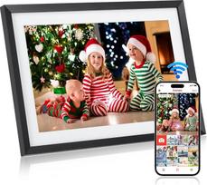 "Rollei Smart Frame WiFi 107" elektroninis skaitmeninis nuotraukų rėmelis "Frameo WLAN" skaitmeninis nuotraukų rėmelis 10,1 colio 1280 x 800 IPS jutiklinis ekranas 32GB atminties juodas skaitmeninis nuotraukų rėmelis "Frameo" skaitmeninis rėmelis