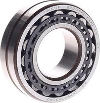 "Timken" 22207KEJW33C3 222 serijos rutuliniai guoliai, kūginė skylė, perforuoto nitridinio plieno narvelis, aukšto efektyvumo, standartinės slydimo angos ir grioveliai OR, RIC > Normal, 35 mm skylė