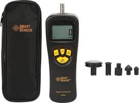 "Walfront Smart Sensor" skaitmeninis greičio matuoklis, 0,5 ~ 1999999 skaitmeninis tachometro greitis Skaitmeninis foto greičio matuoklis su LCD apšvietimu, skaitmeninis rankinis greičio matuoklis