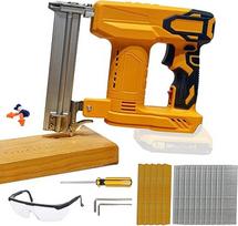 18GA akumuliatorinis vinių pistoletas "Dewalt" 20V akumuliatoriui, "2-in-1" elektrinis vinių įrankis su 1000 vinių ir 500 sąvaržų, skirtas medžio stalių darbams