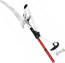 AUSONIA - 35053 PROFESSIONAL CROSS CUT genėjimo žirklės su 3M teleskopiniu vamzdžiu, dviguba virve ir 35 cm pjovimo galia 35 mm