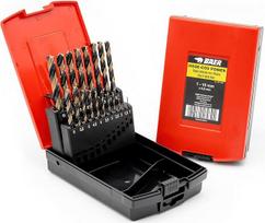 BAER Twist Drill Bit Set Power HSSE 1-10 mm - Grąžtų rinkinys - Vamzdžių lakštai Nerūdijantis plienas VA INOX - Twist Drill Set - Twist Drill Set - Grąžtų rinkinys - Grąžtų rinkinys - Grąžtų rinkinys