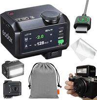 GODOX IT30PRO S fotoaparato blykstė, IT30 PRO S mini blykstė, TTL HSS 1/8000 s blykstė, suderinama su "Sony Alpha A9 III a7III a7CII a7IV a7C a7RV a7 a7 a7SIII a6700 a6400 a6600 ZV-E10 II ZV1 a6100 00 (juoda)