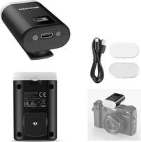 NEEWER Basics mini fotoaparato blykstė, 5600K užpildymo šviesa su LCD ekranu, suderinama su "Canon Fujifilm Sony Nikon DSLR" skaitmeniniais standartiniais fotoaparatais, skirtais studijinei fotografijai, nuotraukų apšvietimui, N12