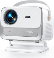 Oficialus "Netflix" ir "Dolby" 20 W: YABER V12 projektorius 4K, 1080P projektorius Full HD su stovu, automatinis fokusavimas su "WiFi 6" ir "Bluetooth 5.2", 60 Hz projektorius namų kinui lauke ir namuose, 50 % priartinimas