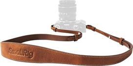 SMALLRIG universalus odinis fotoaparato peties diržas DSLR fotoaparatams, reguliuojamas nuo 100 iki 110 cm (nuo 39 iki 43 colių), didžiausia apkrova 10 kg, ergonomiška atrama per petį