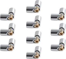 Sparkleiot Pakuotė iš 10 metalinių universalių jungčių 3L Naujasis patobulintas aliuminio lydinys Suderinamas su Legoeds kaladėlėmis MOC Power Functions 61903 Veleno jungtis 62520