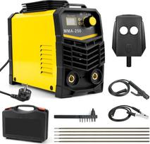 Suvirinimo aparatas su elektrodais 250 A, MMA suvirinimo aparatas su elektrodais 220 V, IGBT nuolatinės srovės suvirinimo aparatas su LED ekranu, inverterinis suvirinimo įrenginys, apsauga nuo prilipimo, karšto paleidimo lanko jėga