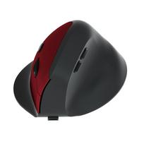 Belaidė „Bluetooth“ pelė 2.4G Ergonominė pelė 1600DPI 6 mygtukų tyli įkraunama pelė su USB imtuvu, skirta nešiojamam kompiuteriui