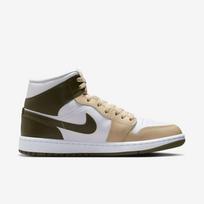 Air Jordan 1 Mid Beżowo- - Dydis 40 (BQ6472-120 Laisvalaikio batai)